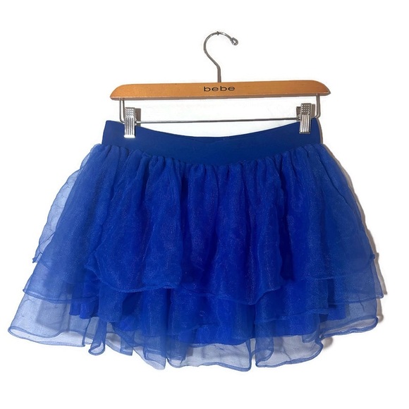 Spirit Halloween Dresses & Skirts - Spirit Halloween Blue Ruffle Tulle Skirt Size Small/Medium